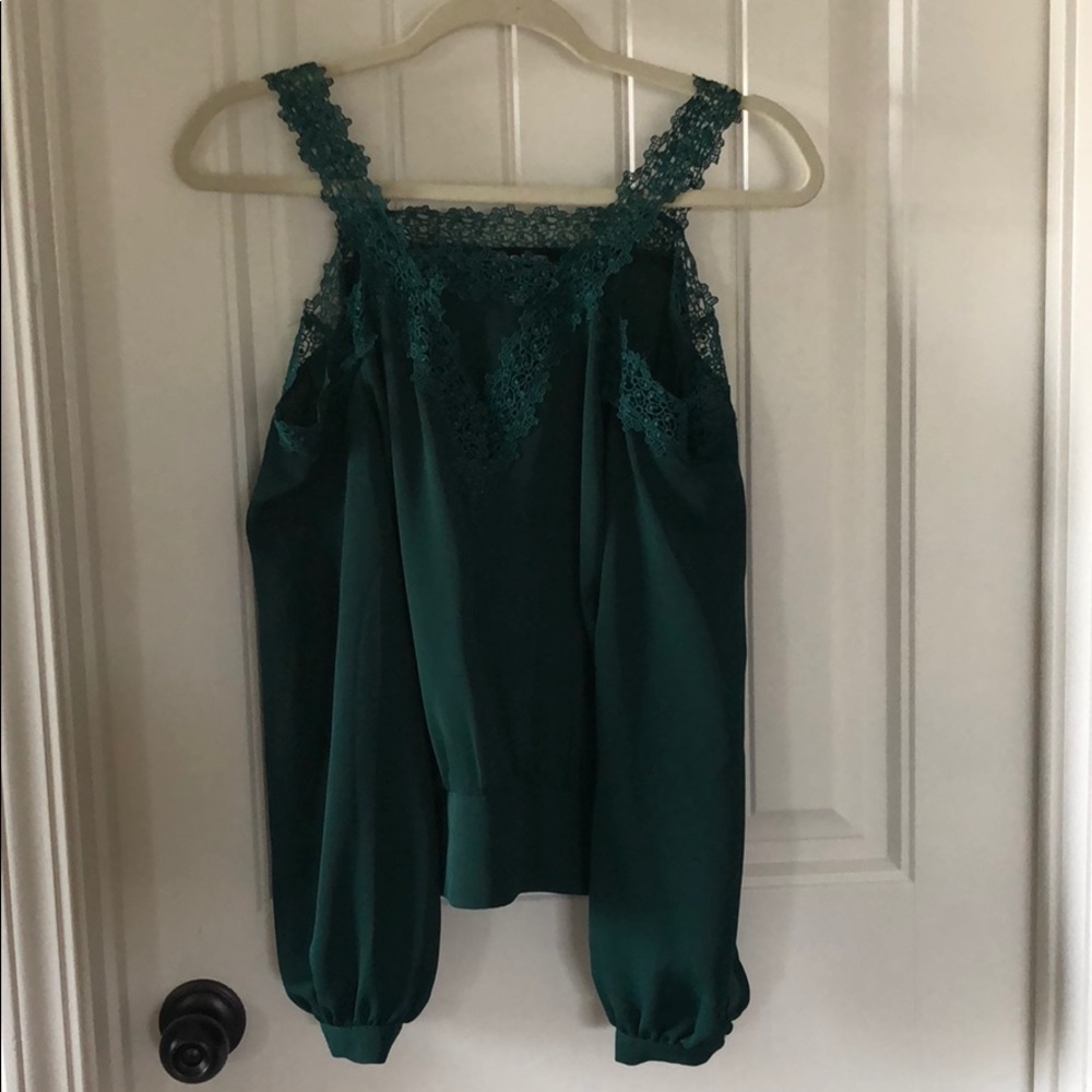 Bebe Cold Shoulder Blouse